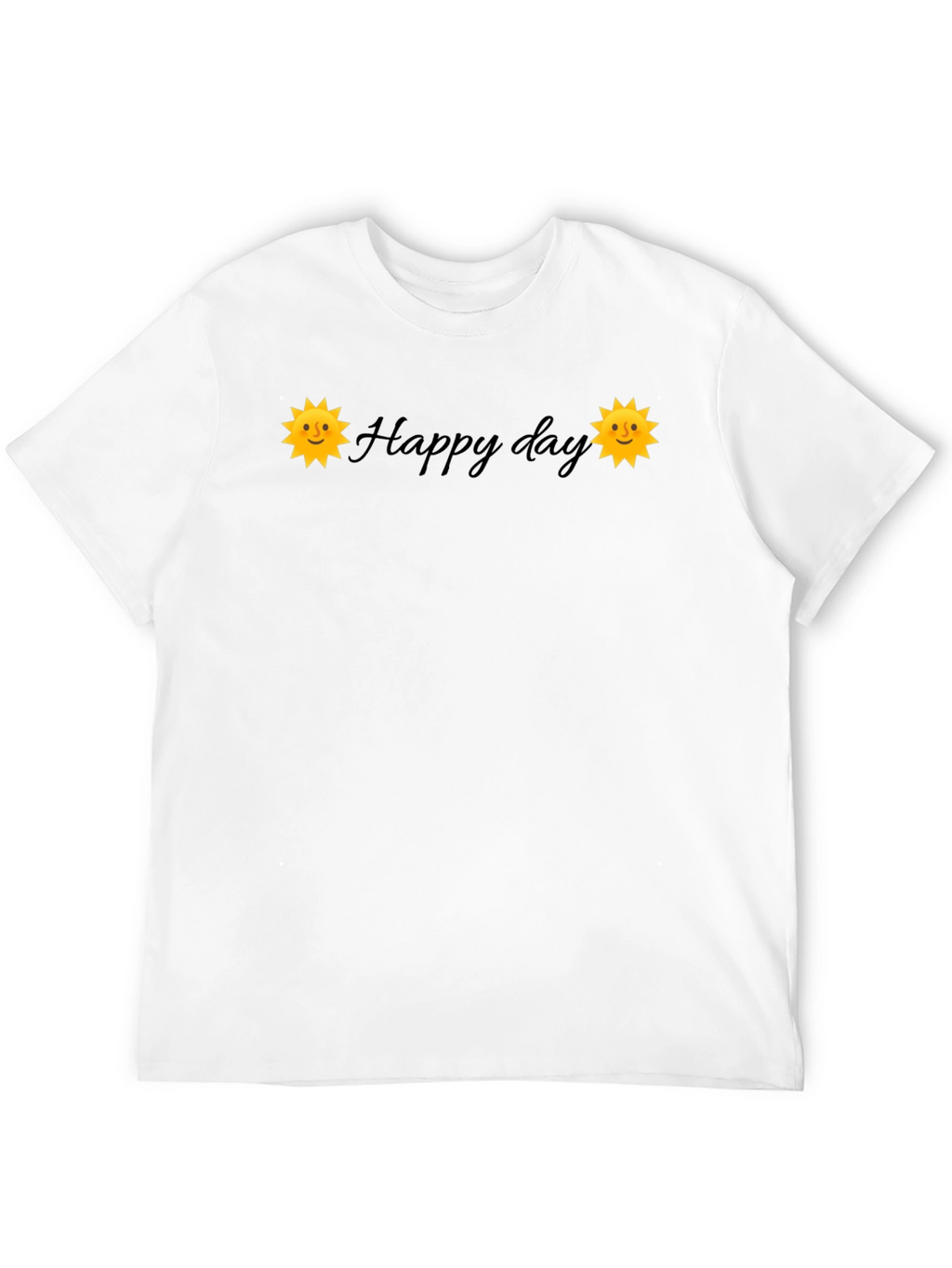 Happy Day Graphic Print T-Shirt