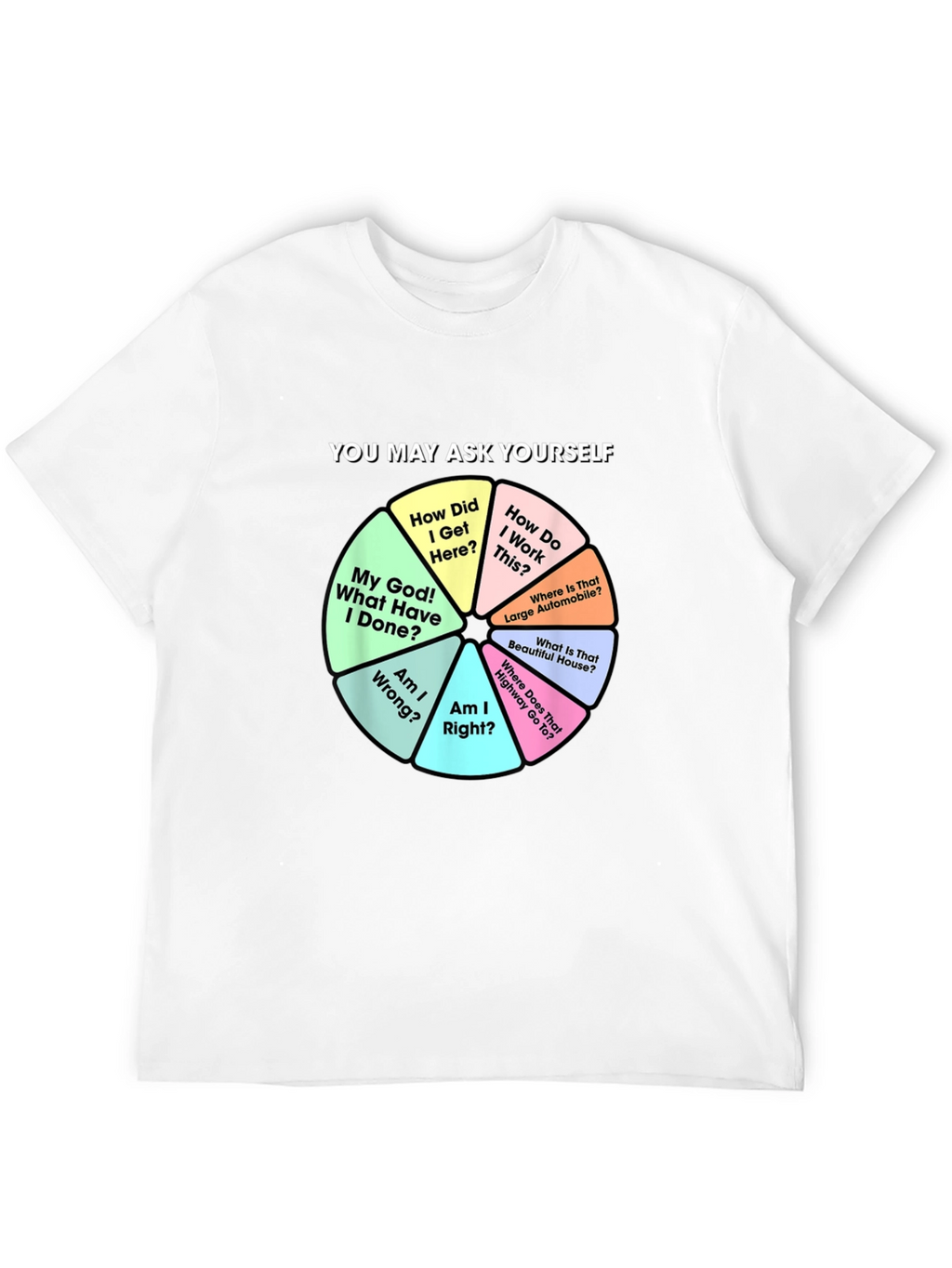 You May Ask Yourself Graphic T-Shirt