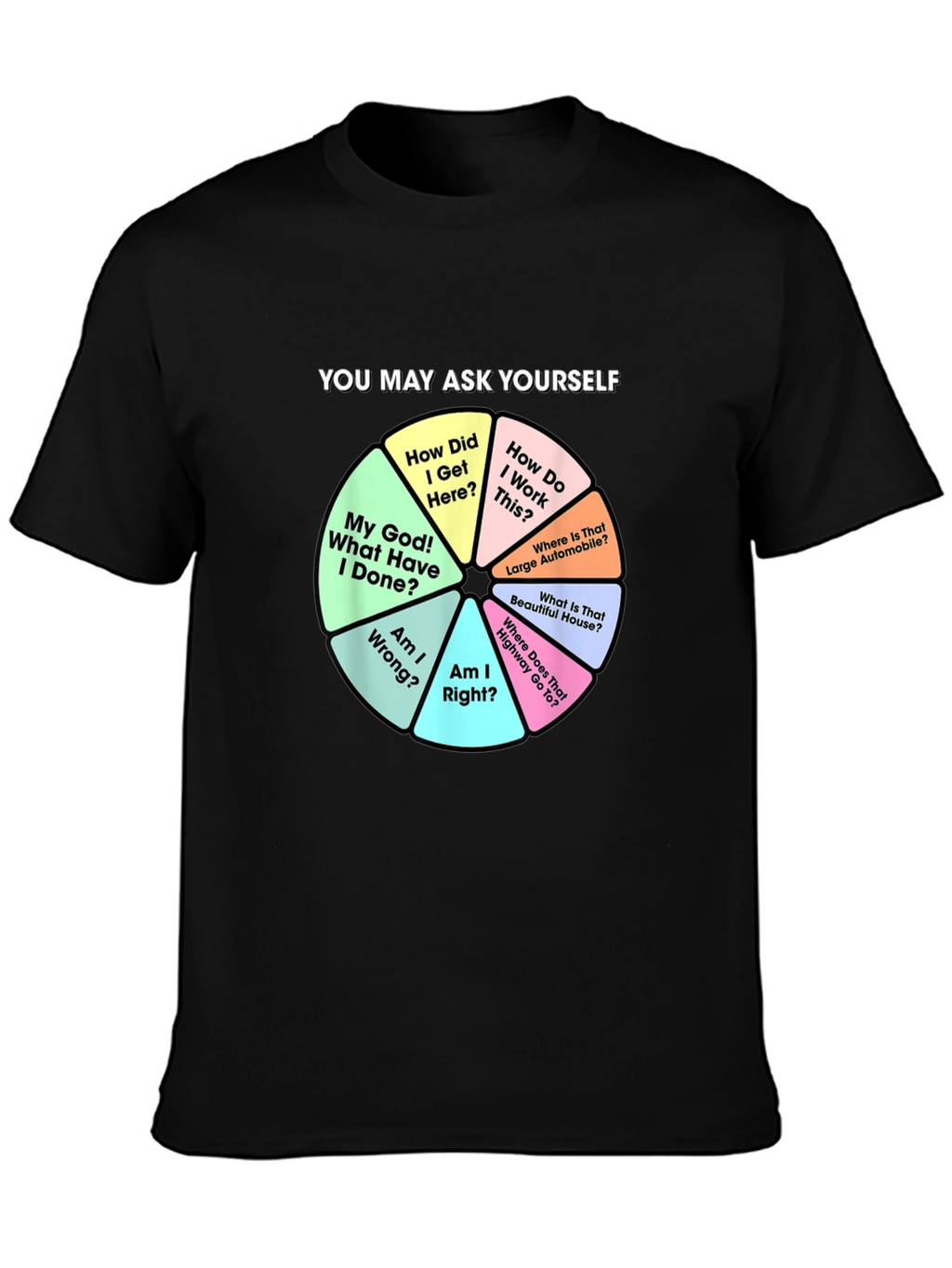 You May Ask Yourself Graphic T-Shirt
