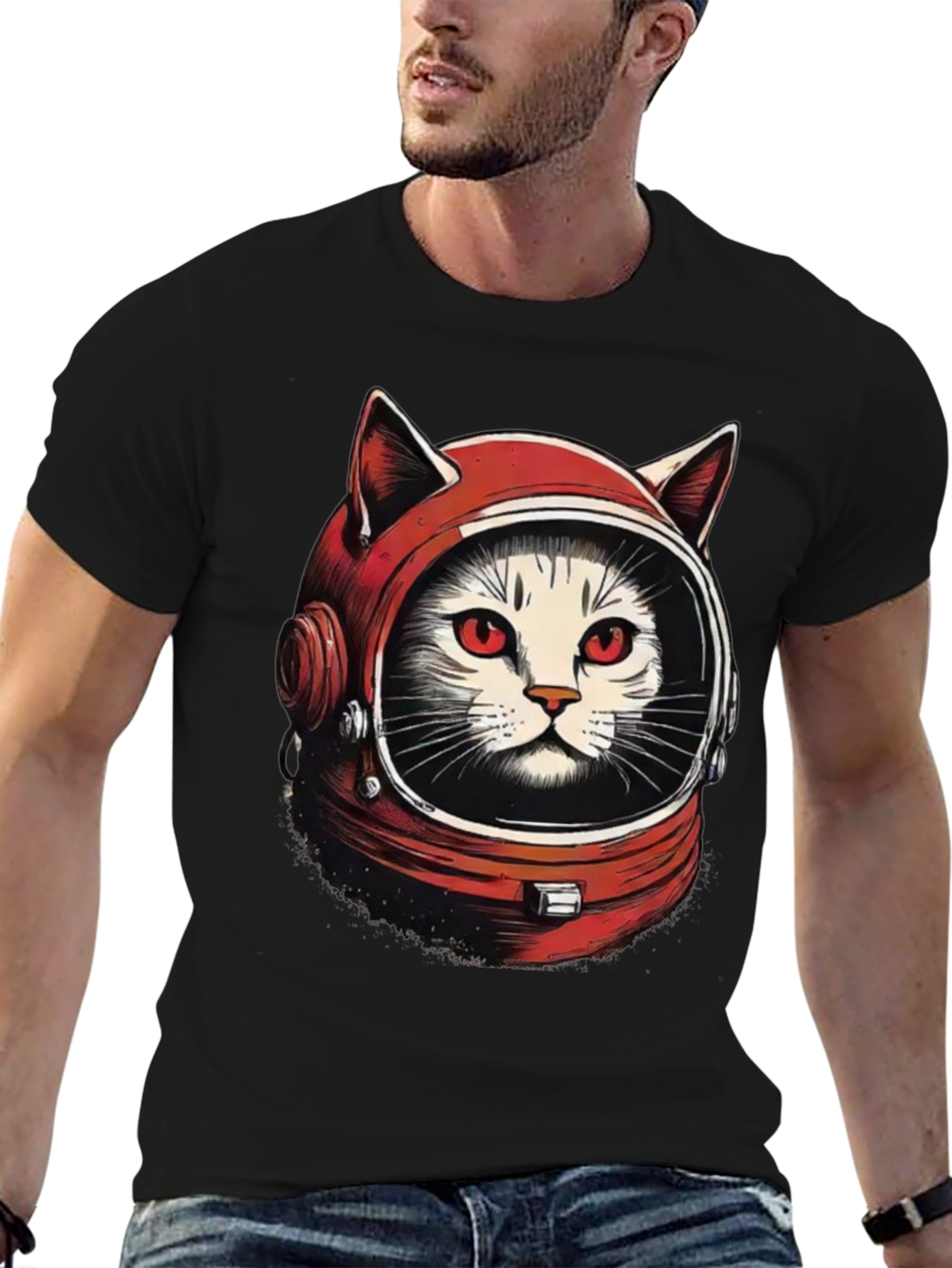 Catstronaut Graphic T-Shirt