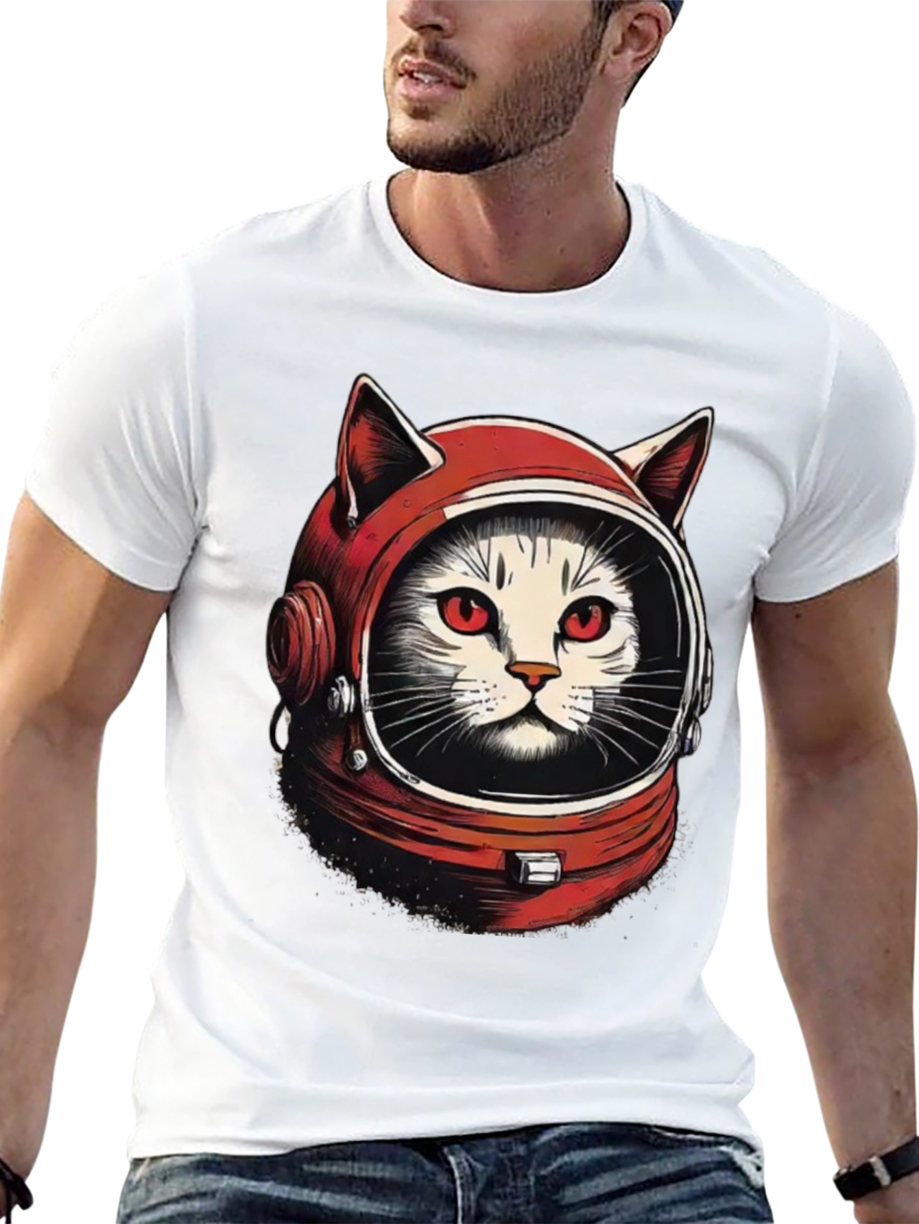 Catstronaut Graphic T-Shirt