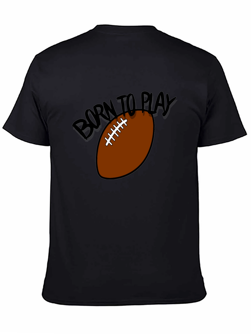Born to Play Football Graphic Tee