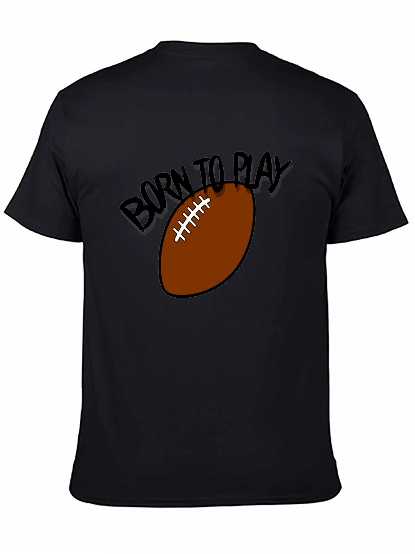Born to Play Football Graphic Tee