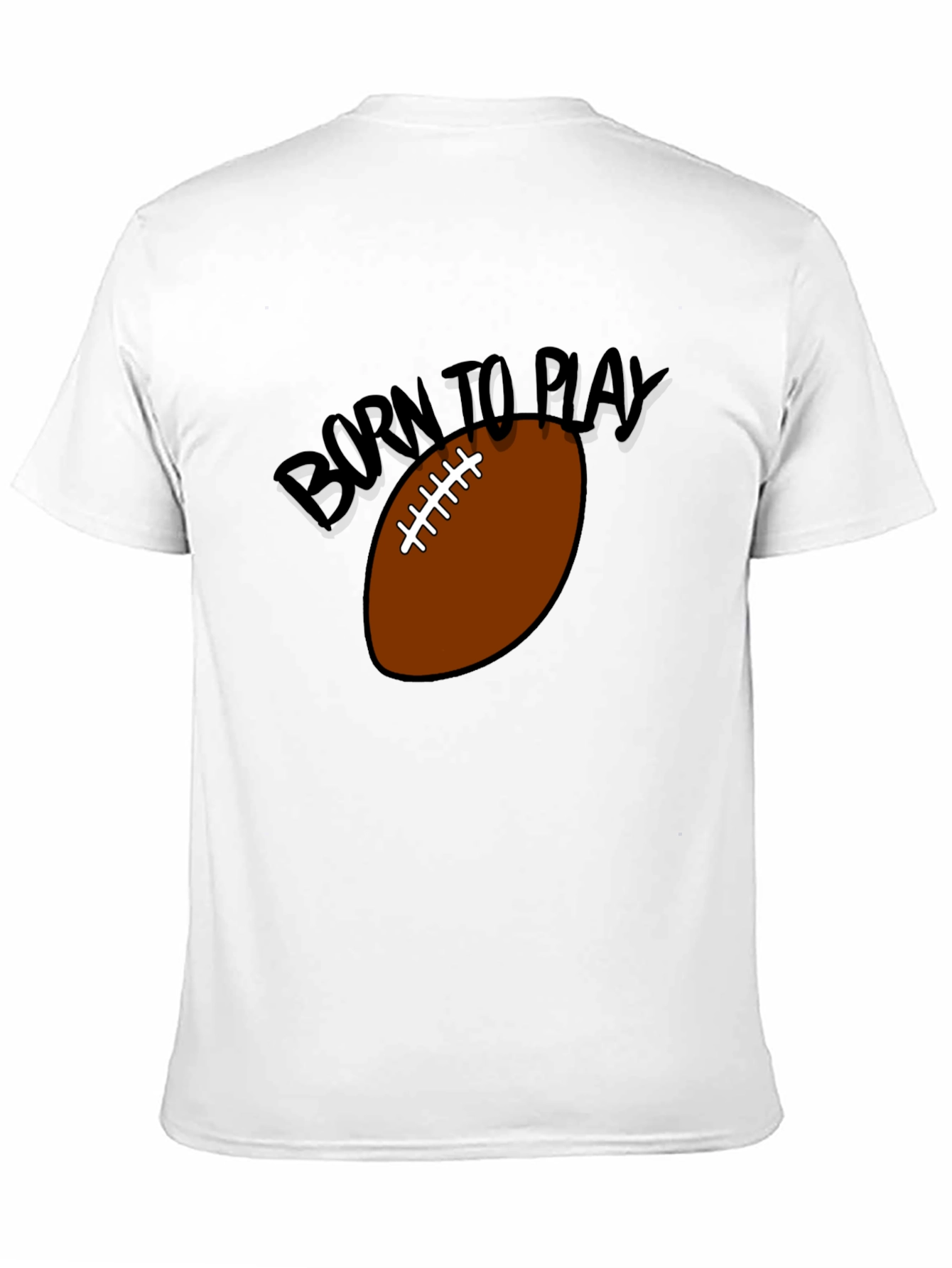 Born to Play Football Graphic Tee