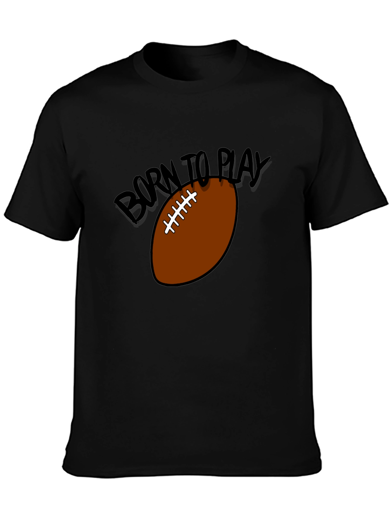 Born to Play Football Graphic Tee