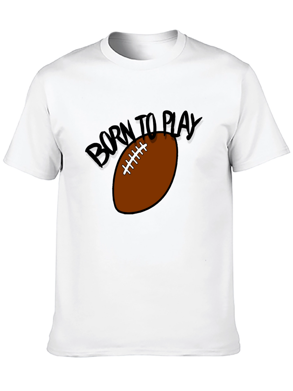 Born to Play Football Graphic Tee