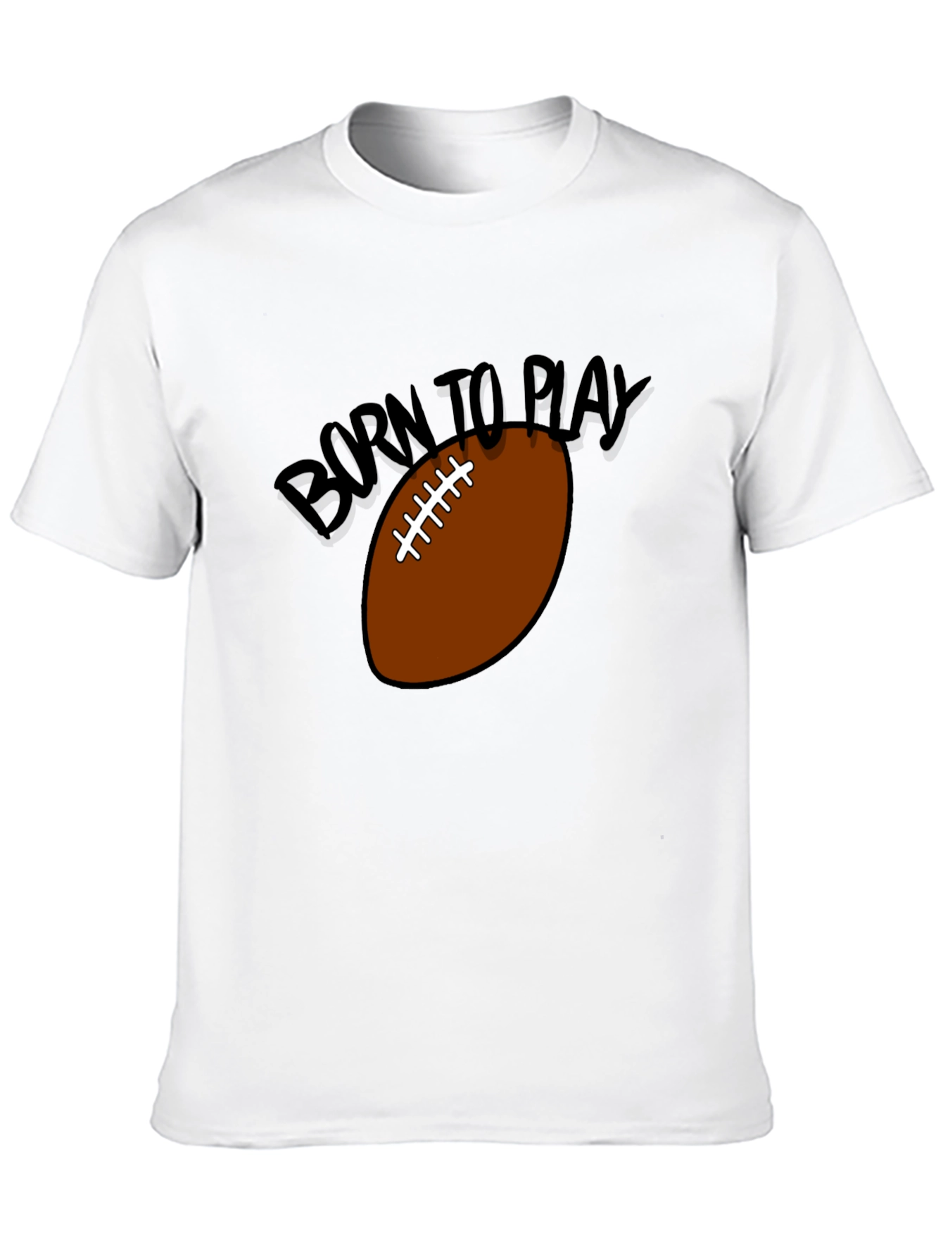 Born to Play Football Graphic Tee