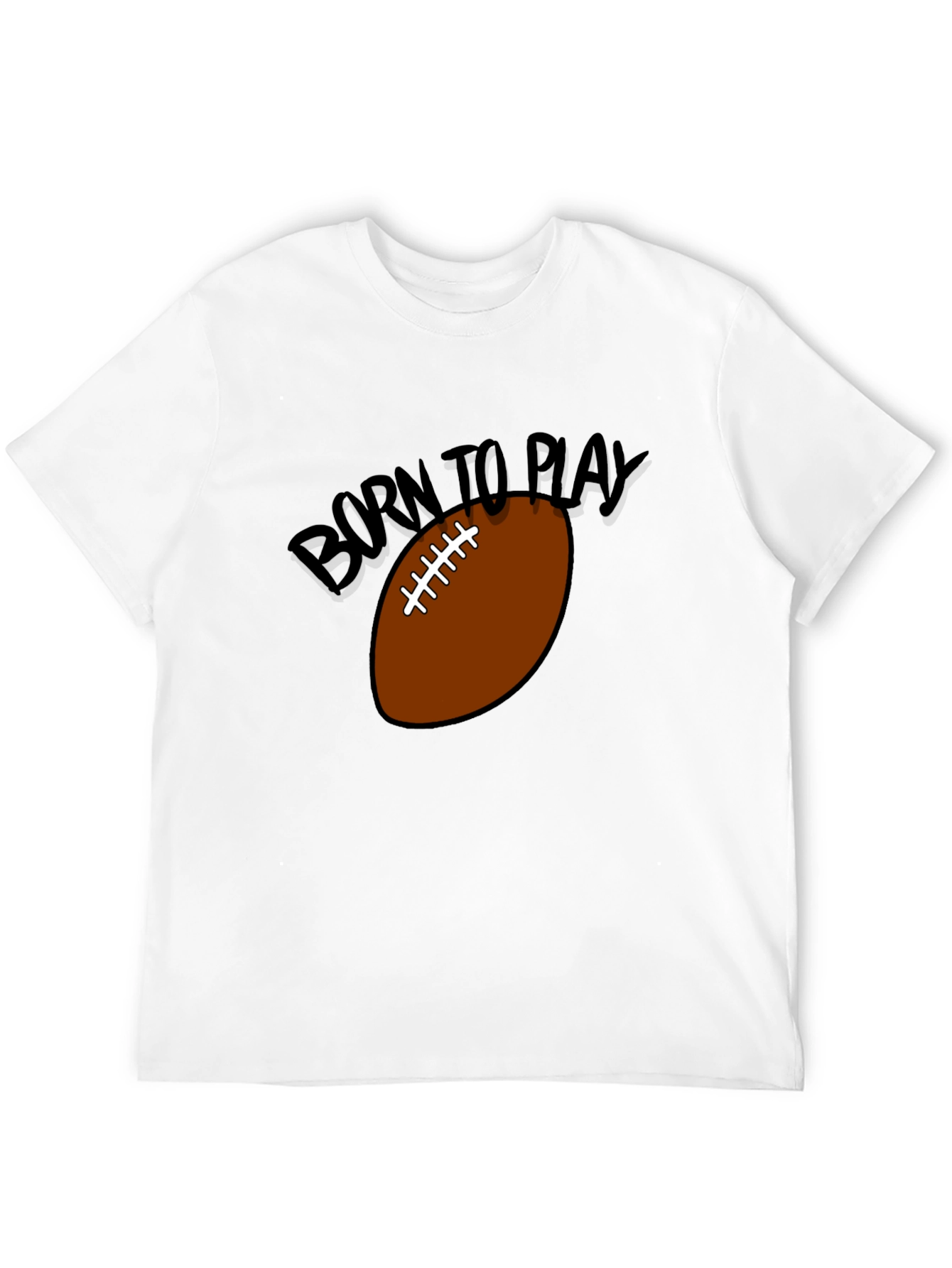 Born to Play Football Graphic Tee