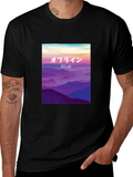 Offline Mountainscape Graphic Tee