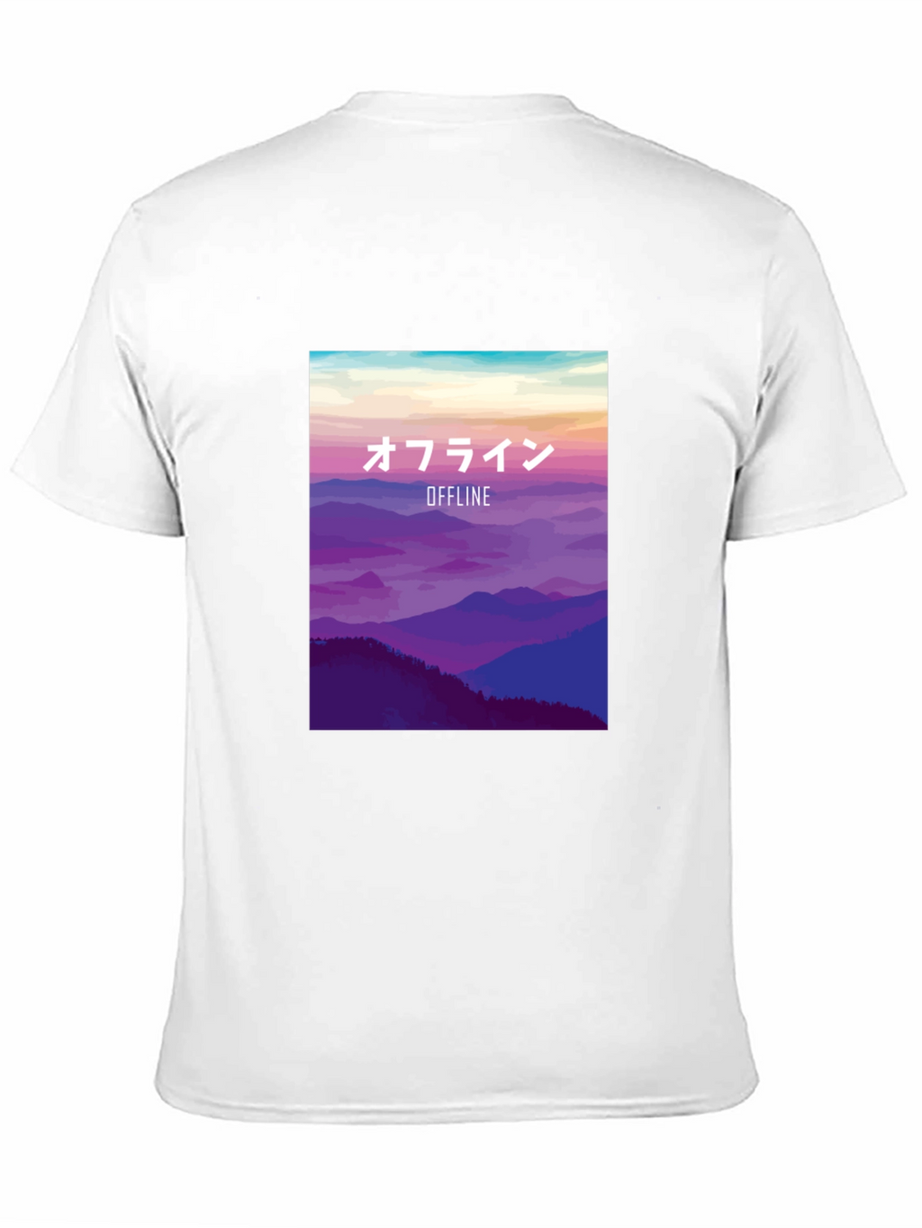 Offline Mountainscape Graphic Tee