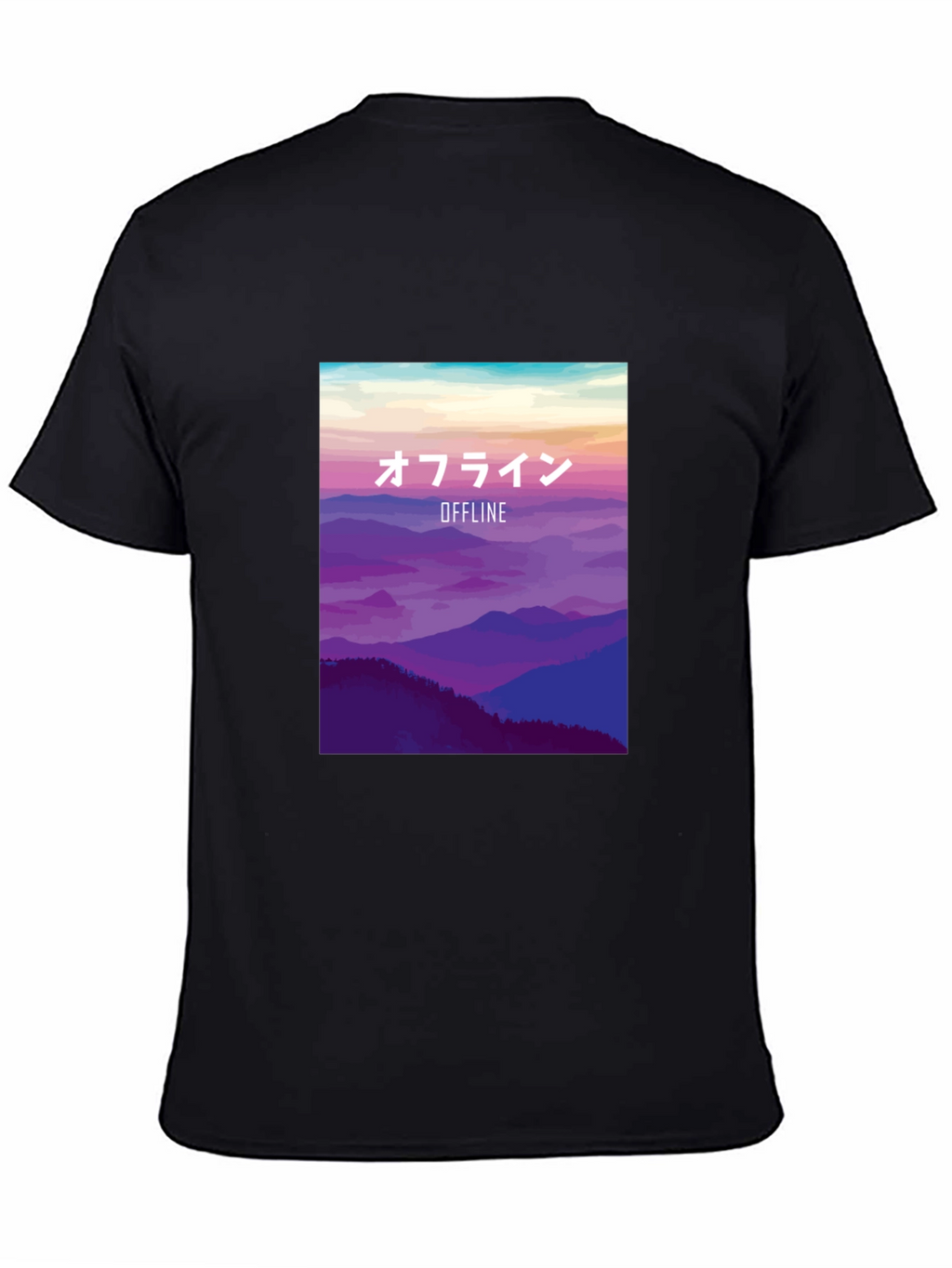 Offline Mountainscape Graphic Tee