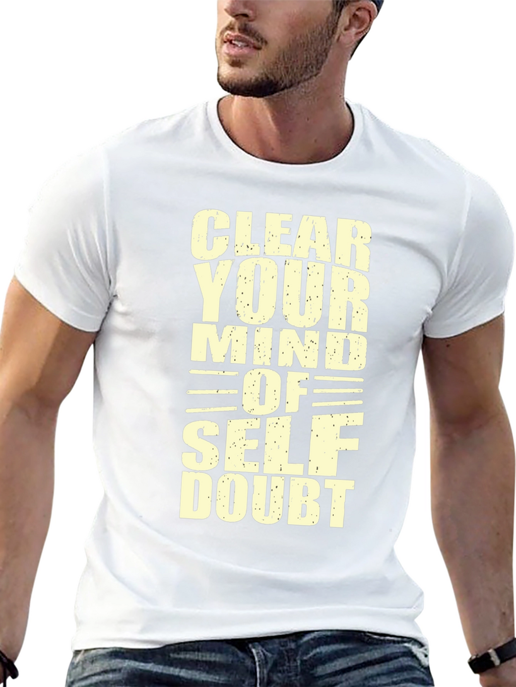 Clear Your Mind T-Shirt - Motivational Graphic Tee