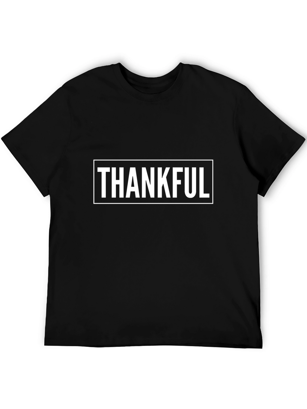 Thankful Graphic Tee - Casual Comfort Fit
