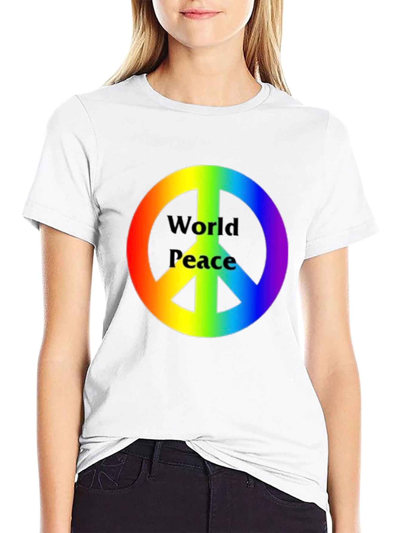 Rainbow World Peace T-Shirt