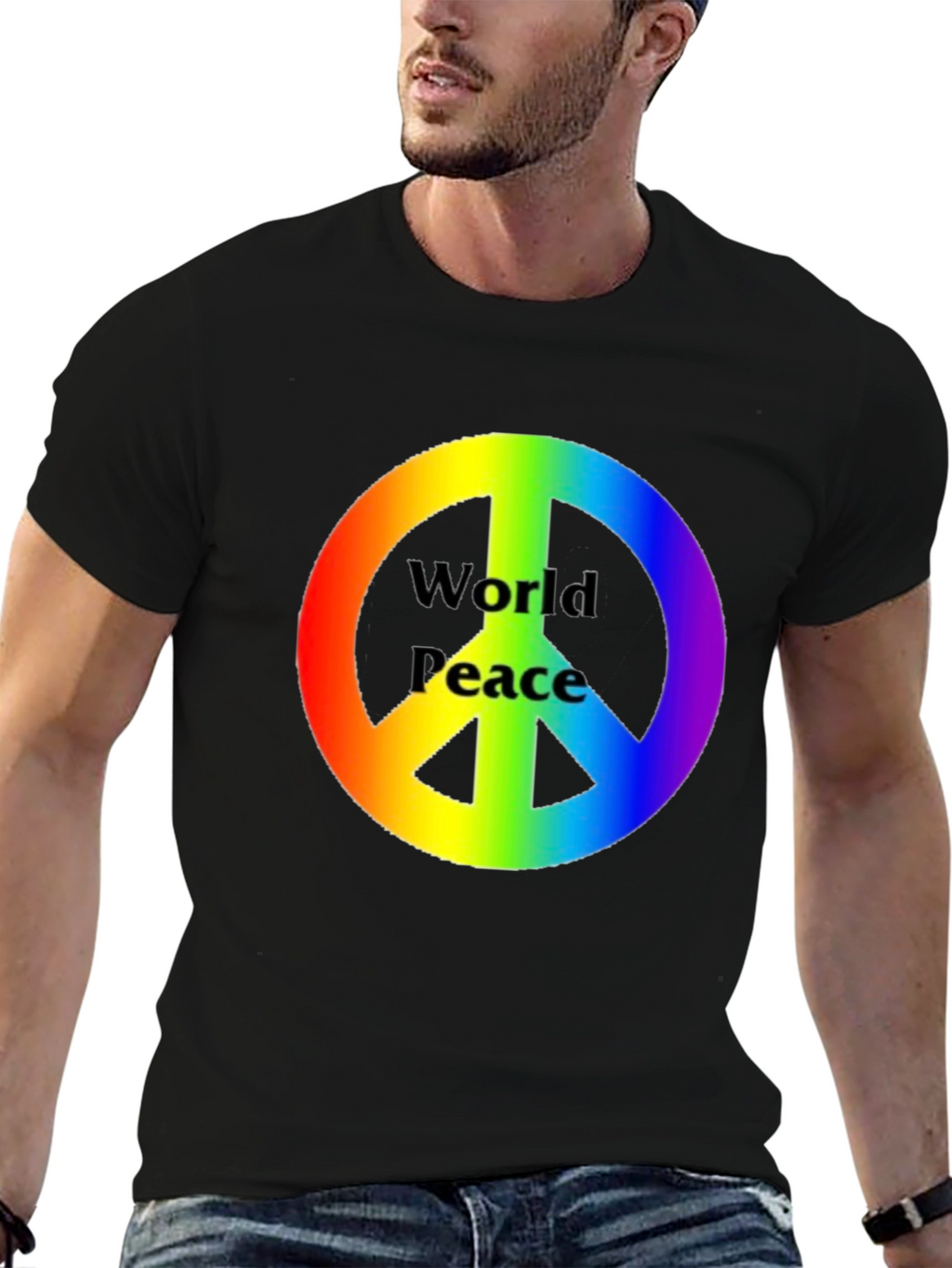 Rainbow World Peace T-Shirt