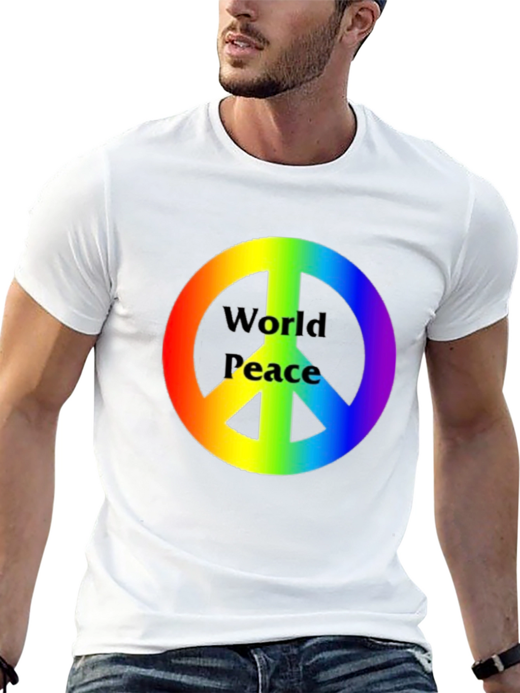 Rainbow World Peace T-Shirt