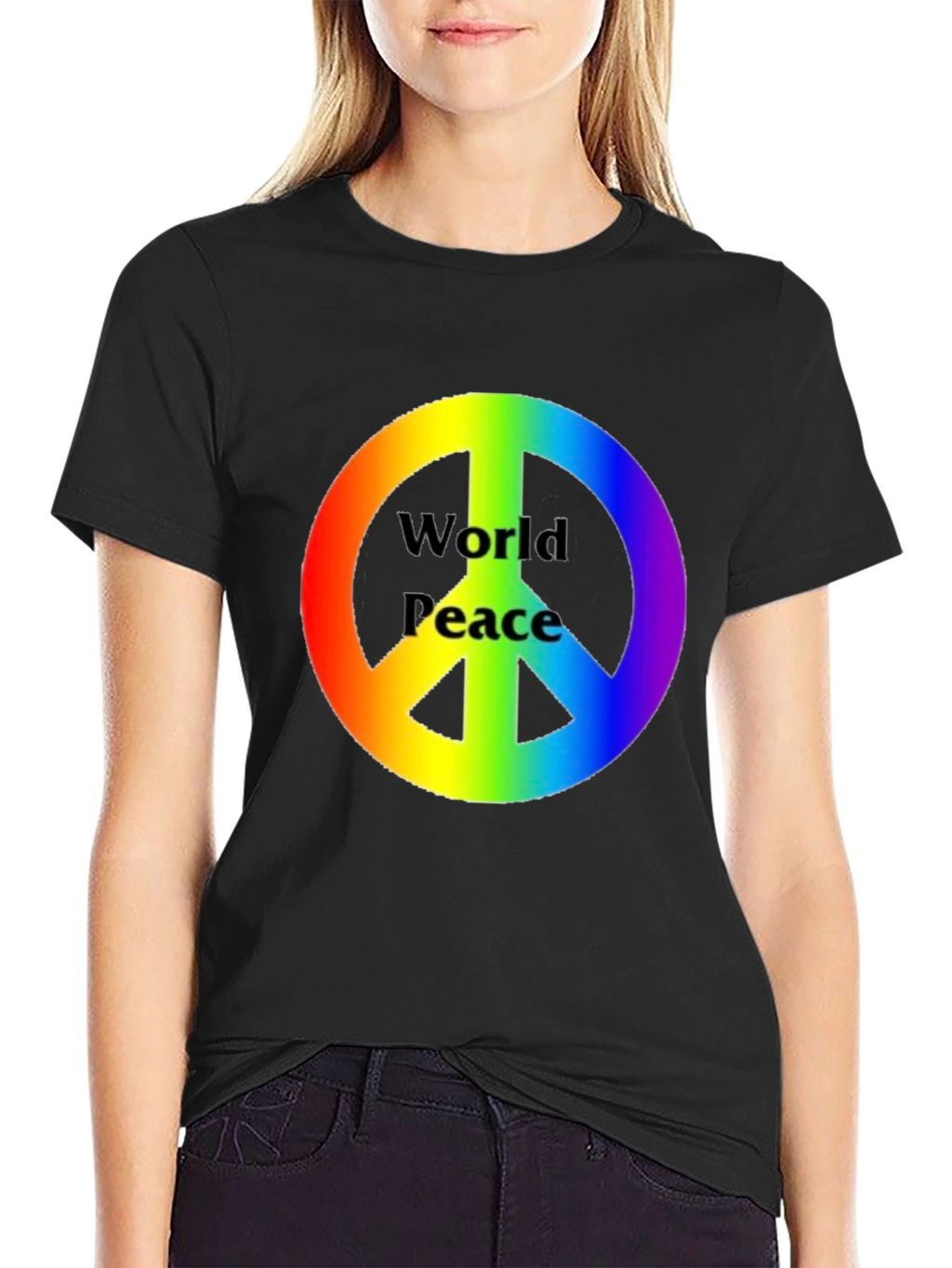 Rainbow World Peace T-Shirt