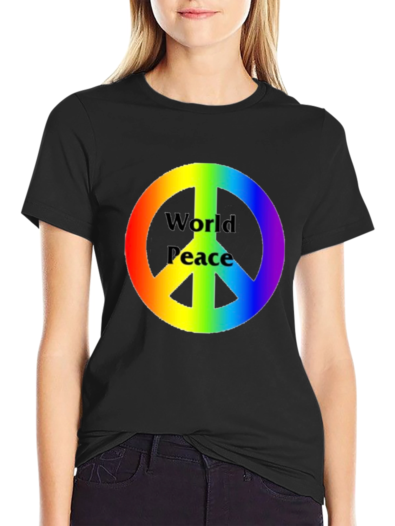 Rainbow World Peace T-Shirt