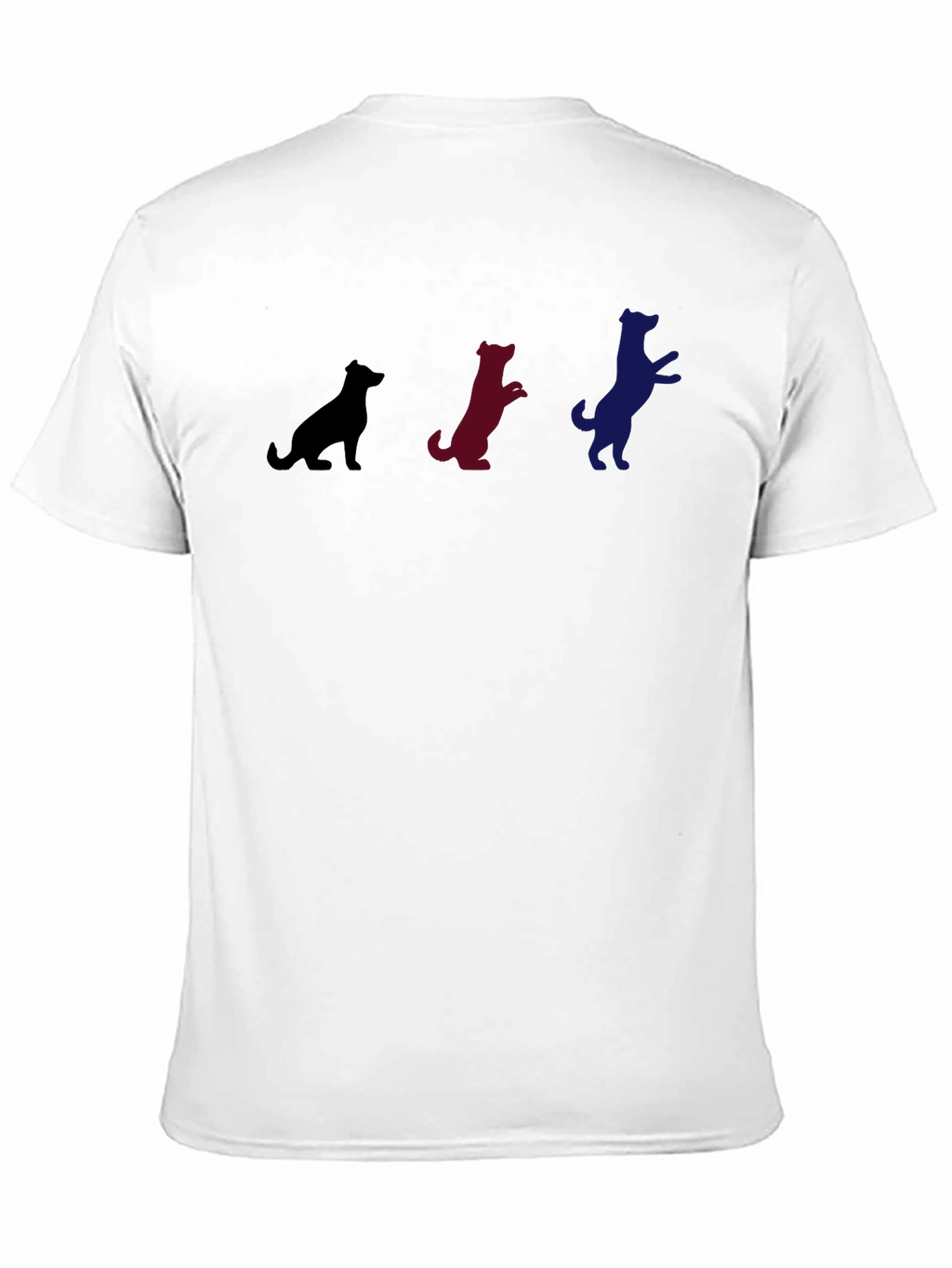 Dog Evolution T-Shirt - Black Cotton Blend
