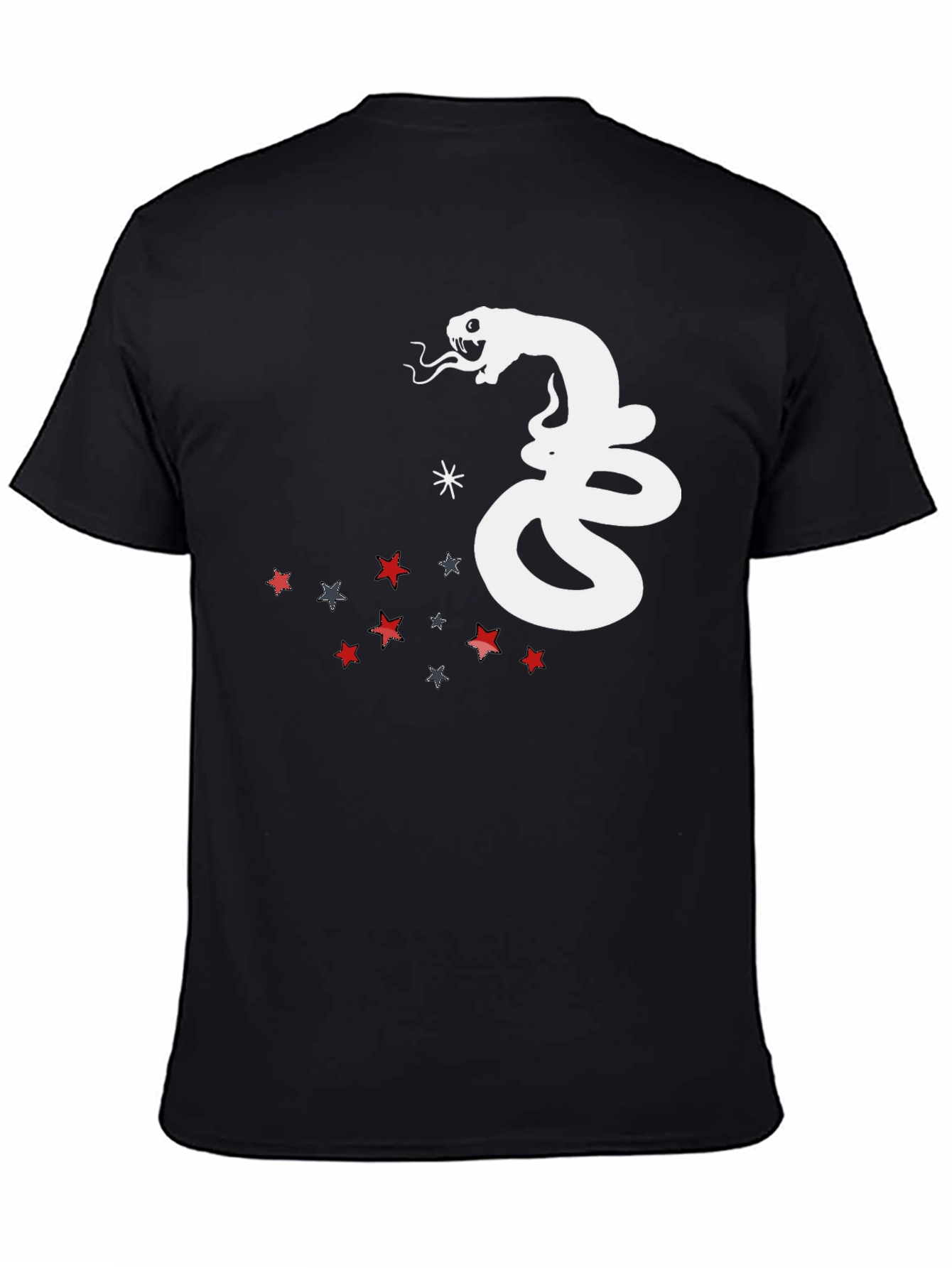 Snake and Stars Graphic Tee
