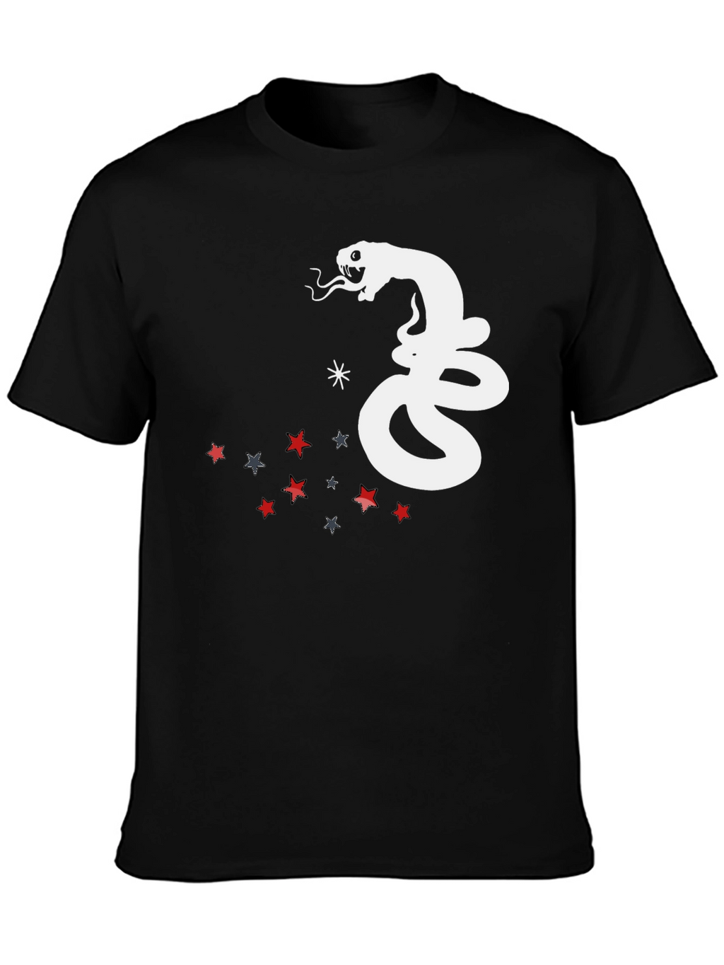 Snake and Stars Graphic Tee