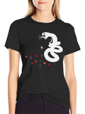 Snake and Stars Graphic Tee