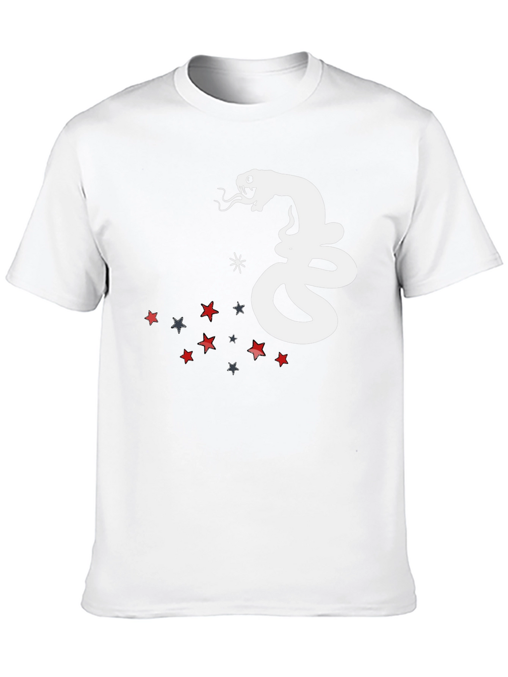 Snake and Stars Graphic Tee