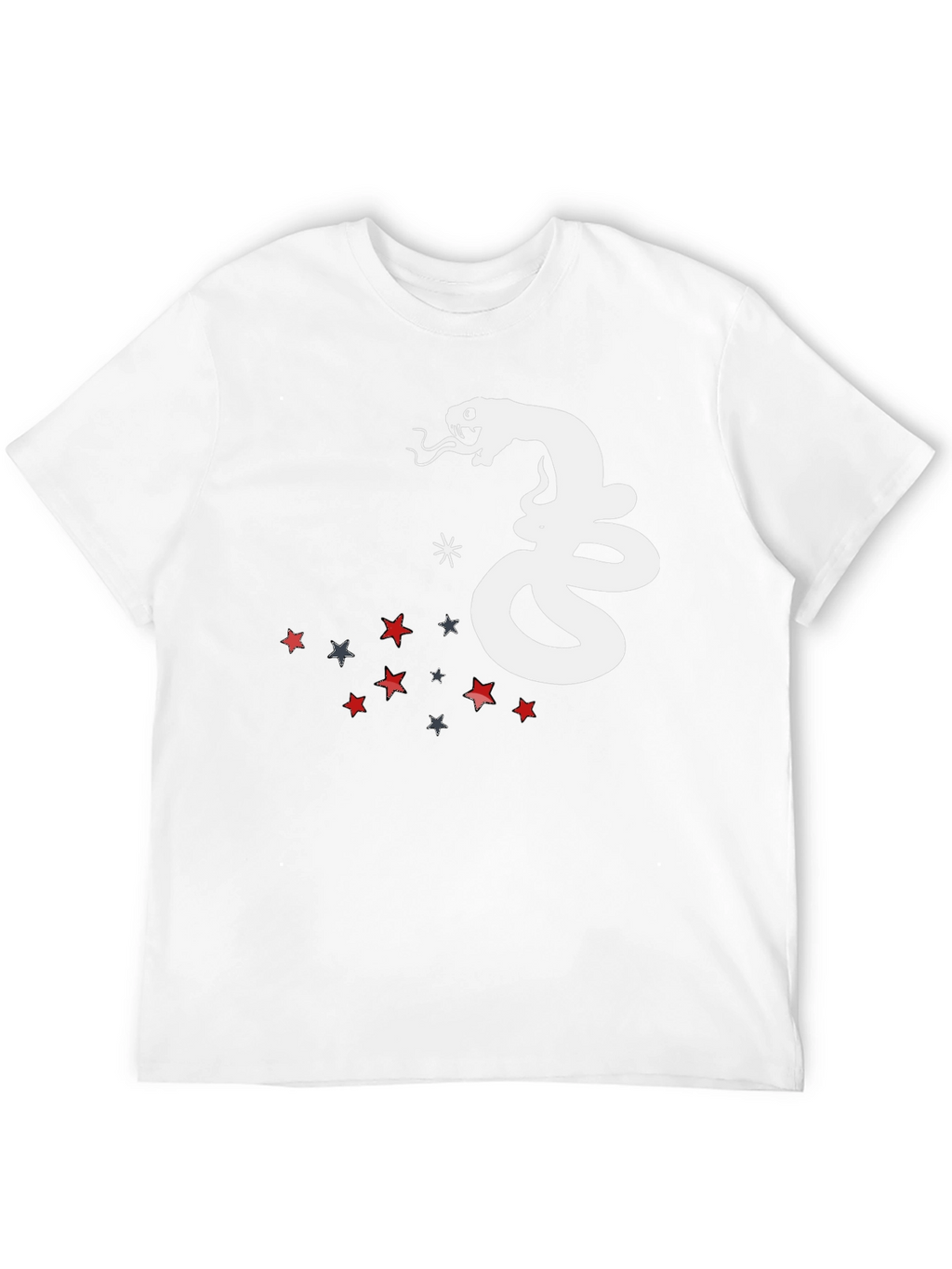 Snake and Stars Graphic Tee