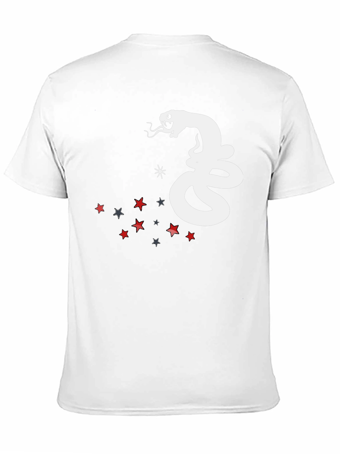 Snake and Stars Graphic Tee