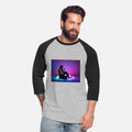 Teen Girl on Rainbow with LED Lights