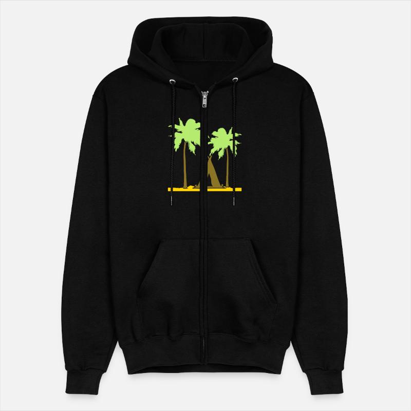 Tent Palm Trees Recreation Beach Vacation Outdoor