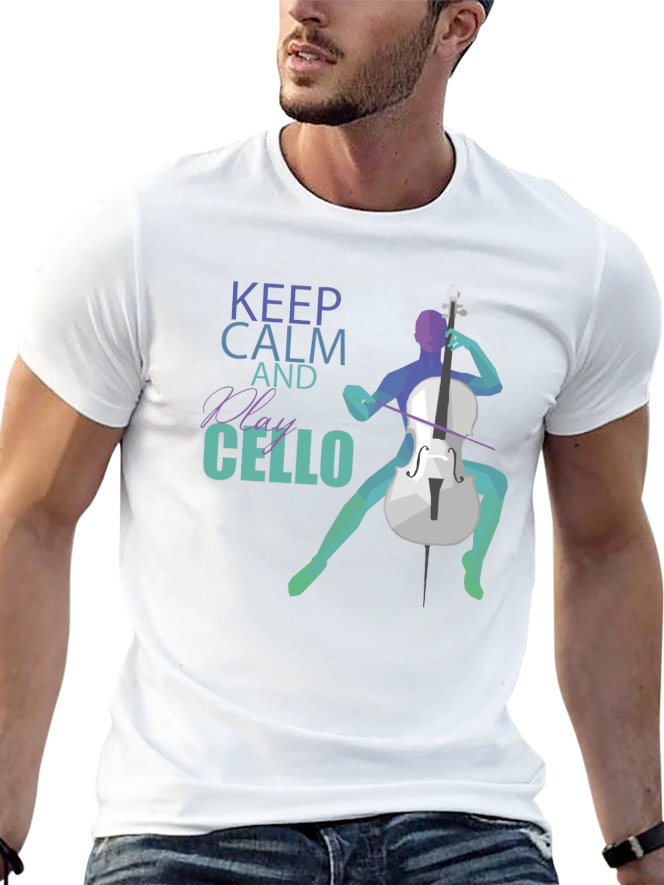 Keep Calm and Play Cello T-Shirt