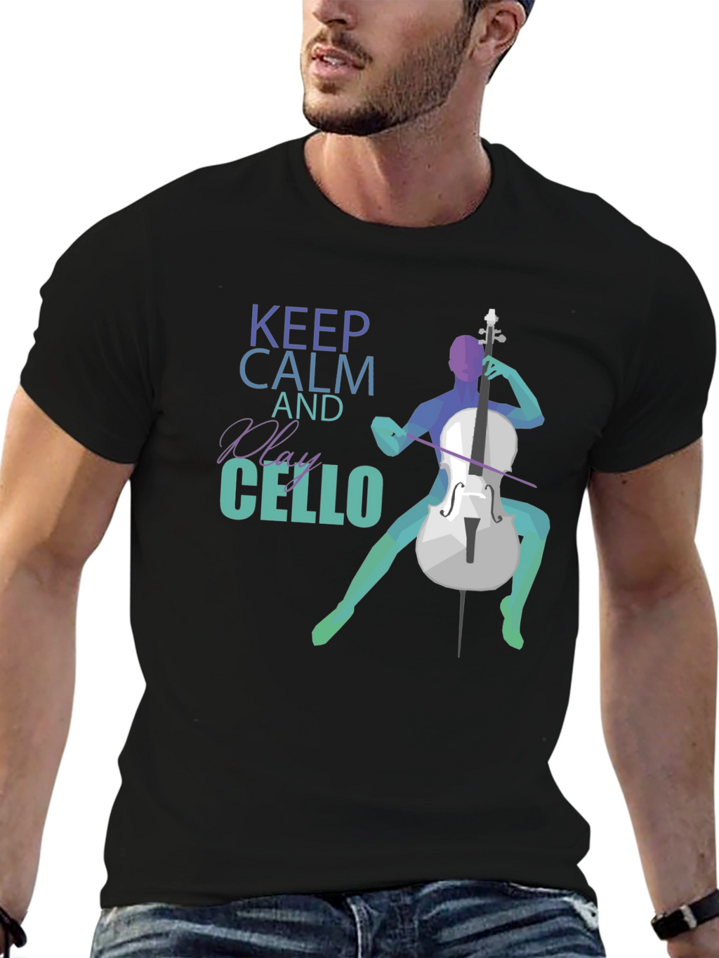 Keep Calm and Play Cello T-Shirt