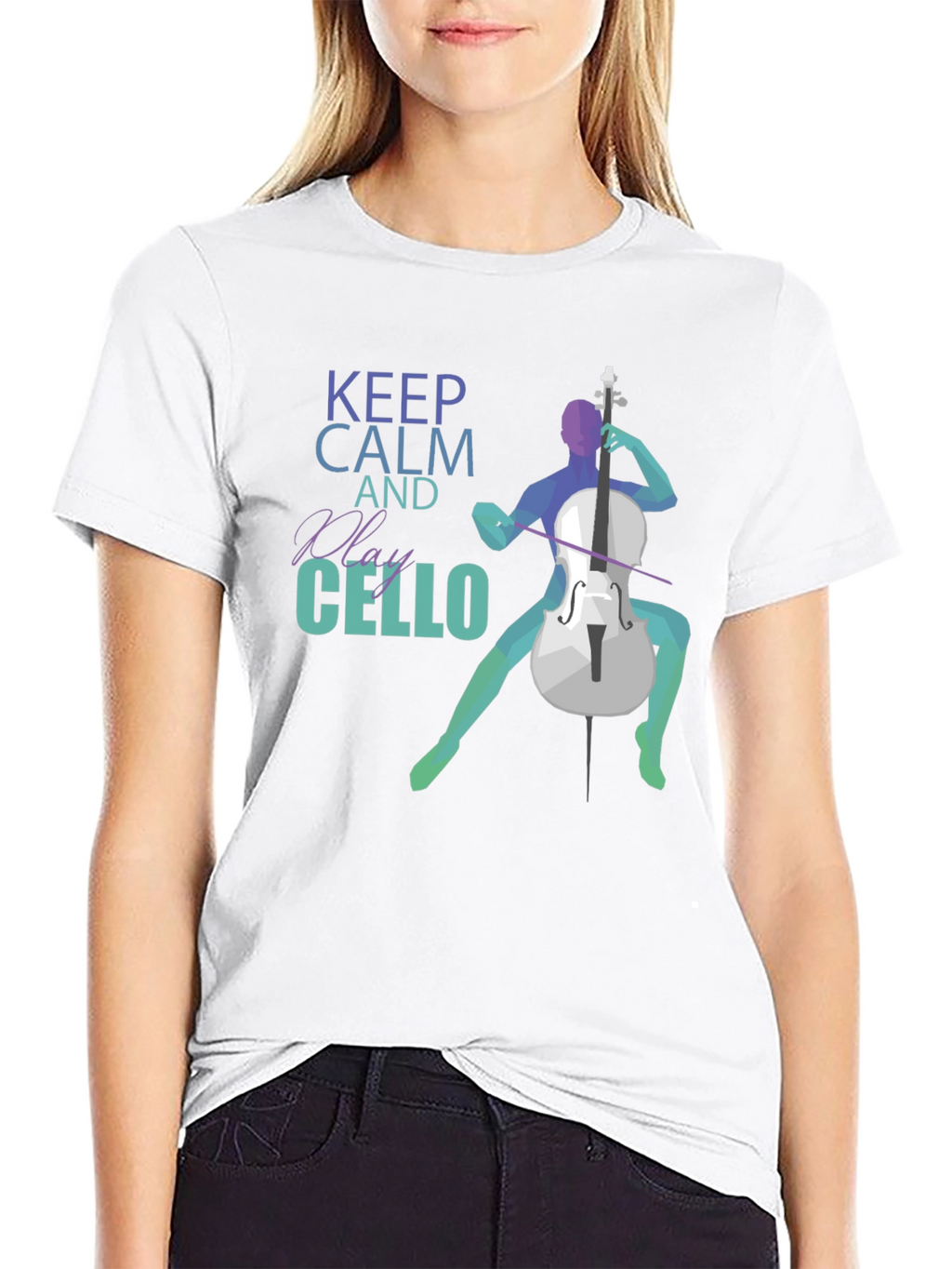 Keep Calm and Play Cello T-Shirt