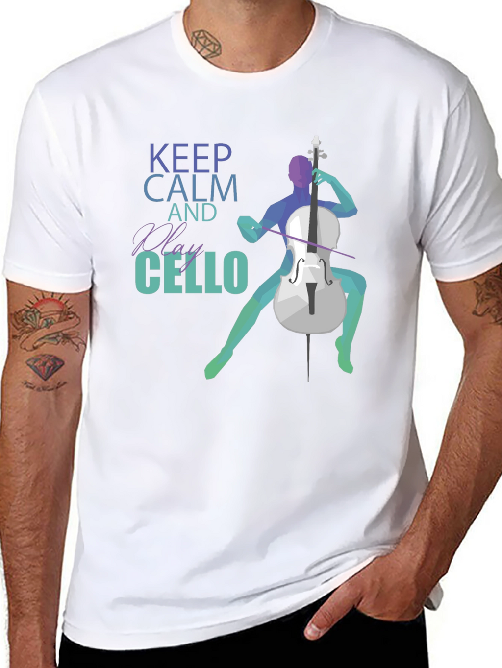 Keep Calm and Play Cello T-Shirt