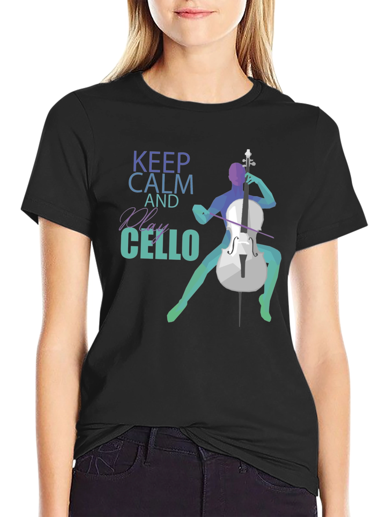 Keep Calm and Play Cello T-Shirt