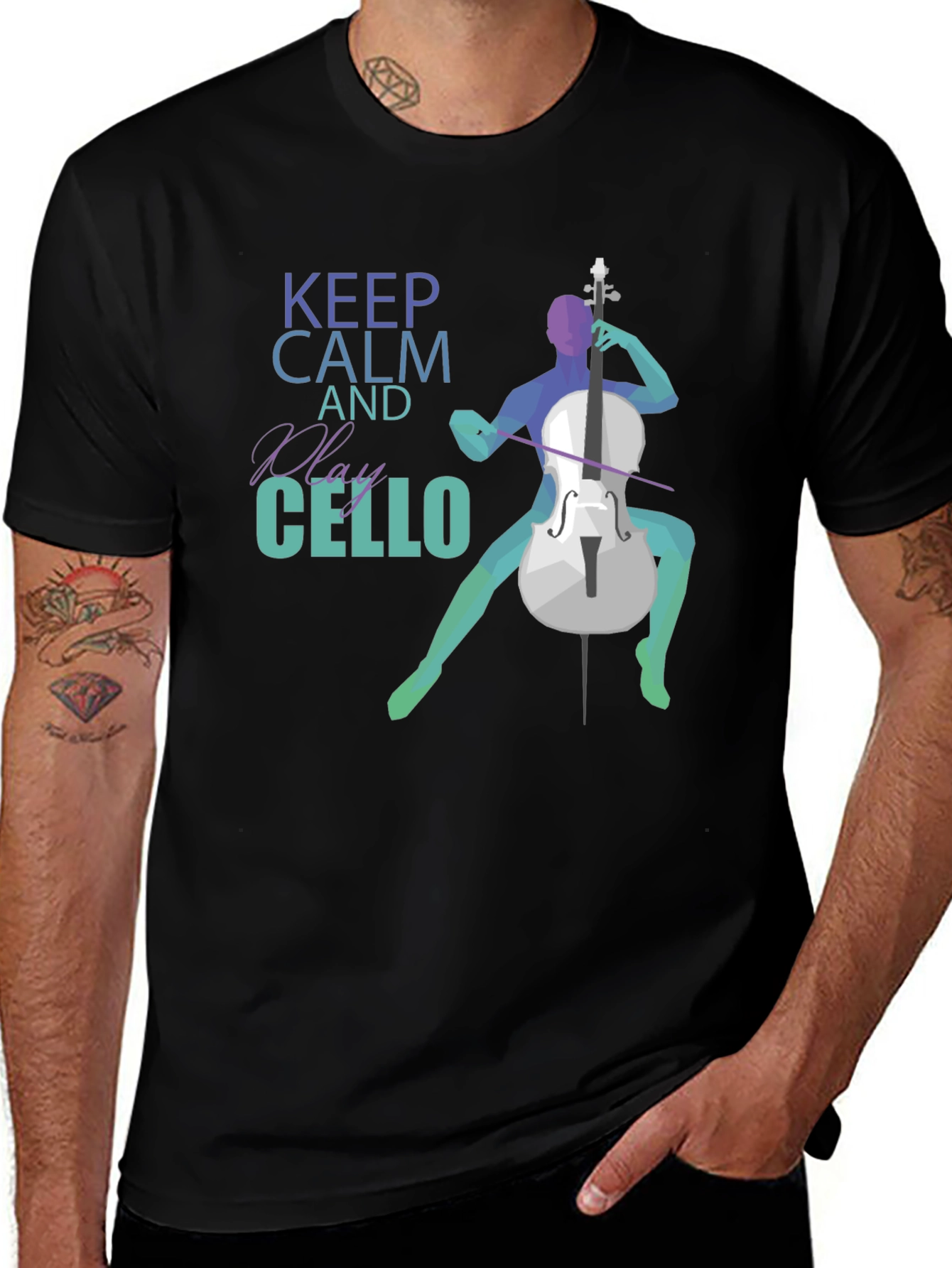 Keep Calm and Play Cello T-Shirt