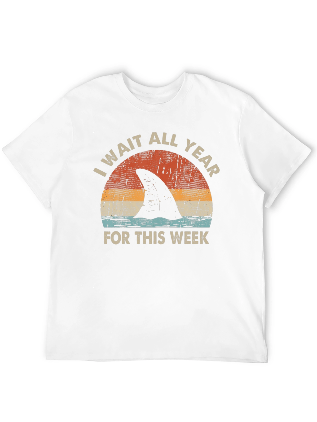 Shark Week T-Shirt: I Wait All Year!