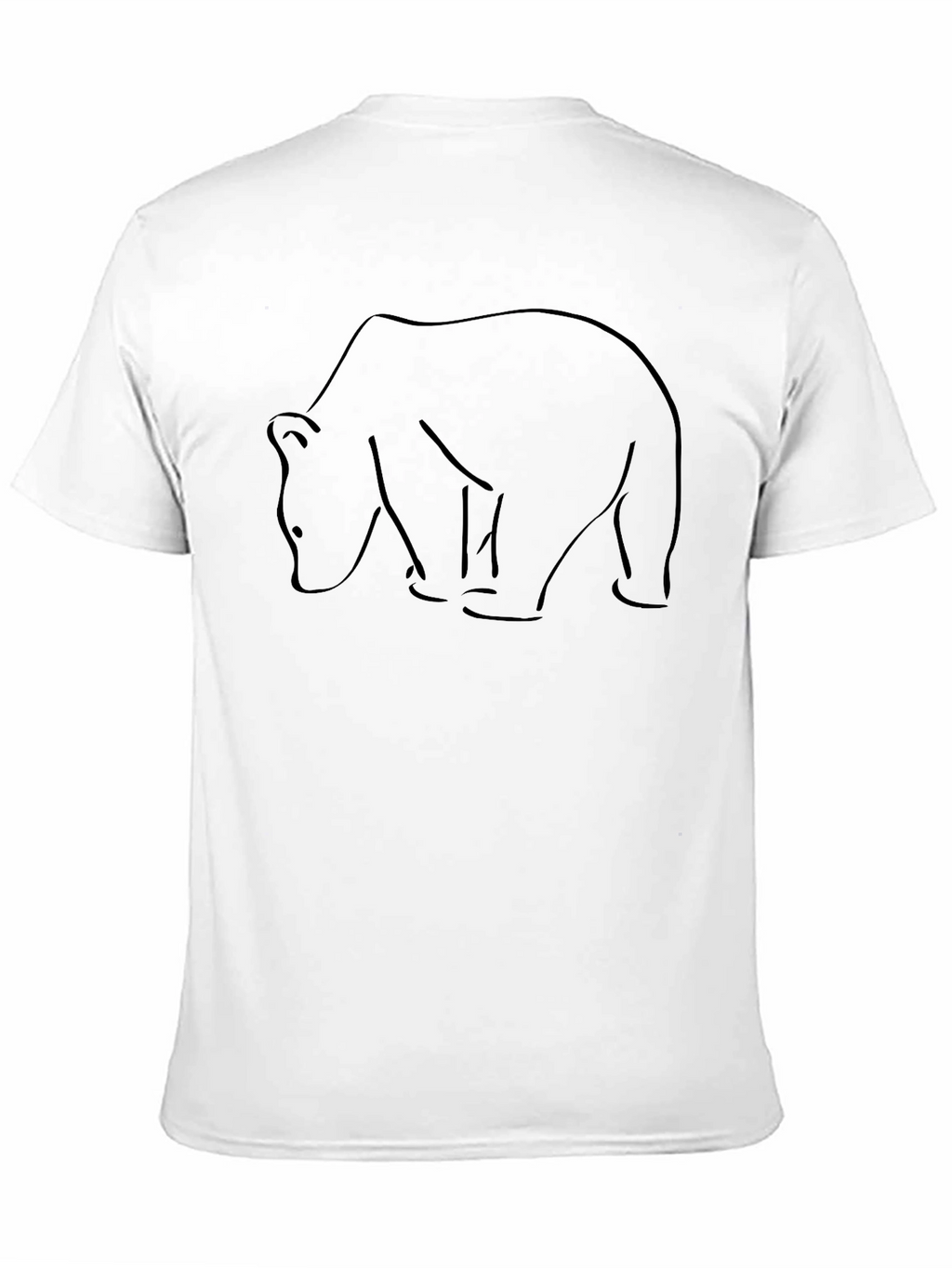 Black Bear Outline Graphic Tee