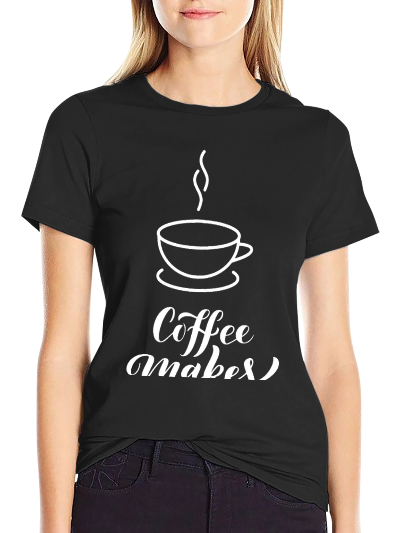 Coffee Makes Everything Better Black T-Shirt