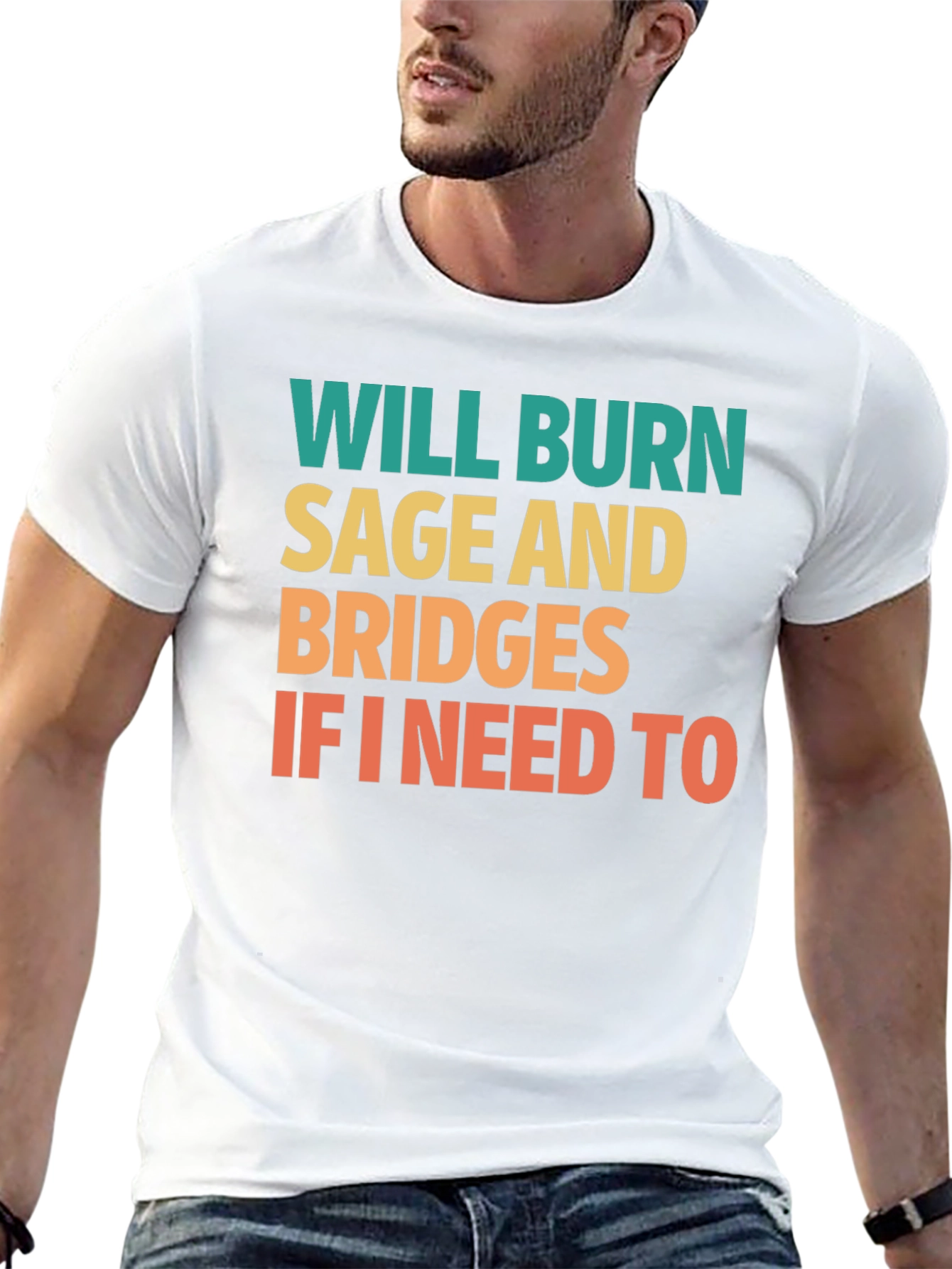 Burn Sage and Bridges Graphic Tee