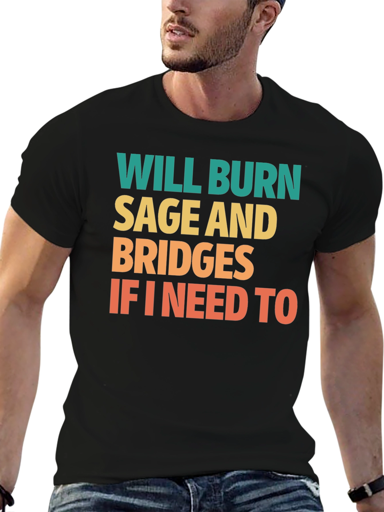 Burn Sage and Bridges Graphic Tee