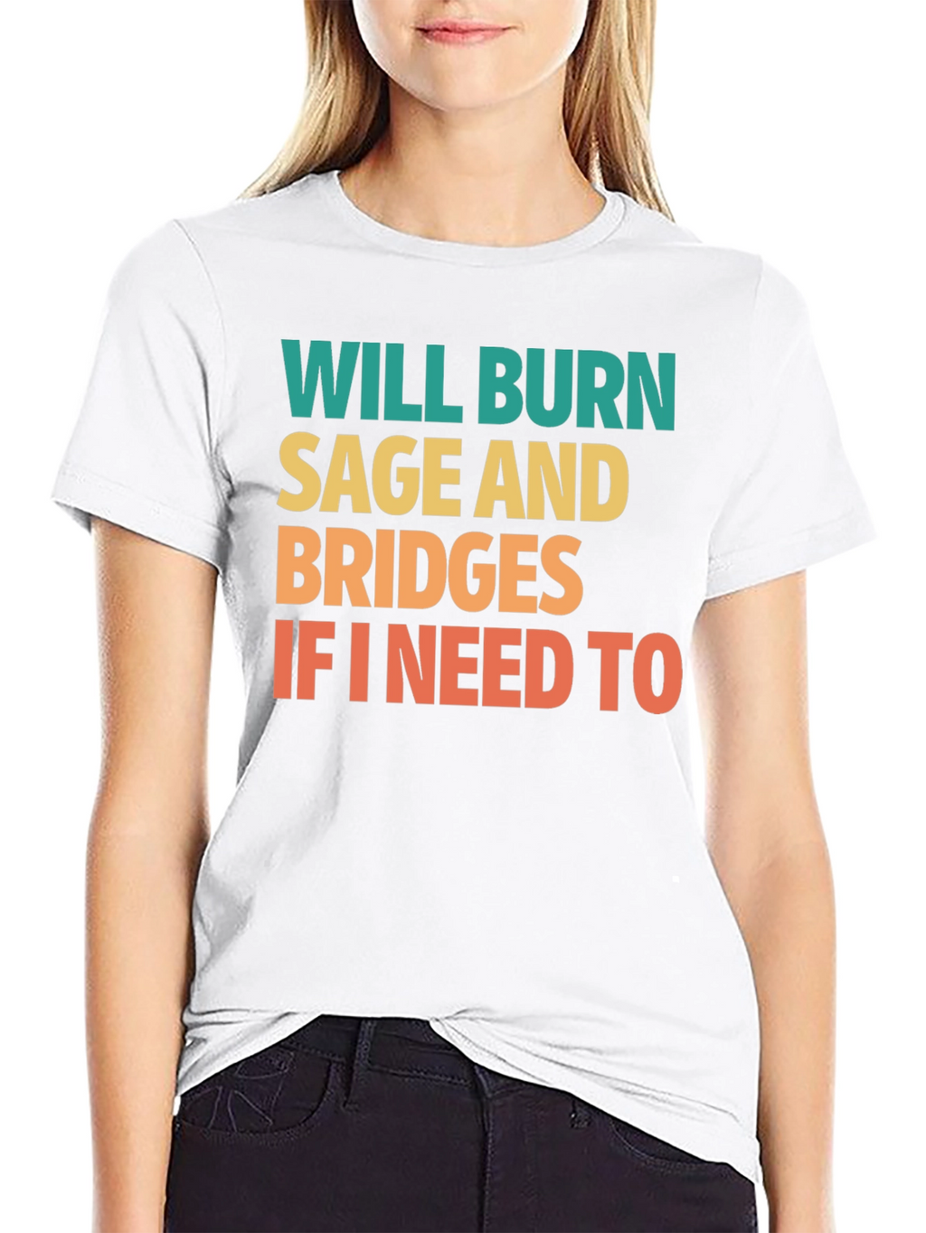 Burn Sage and Bridges Graphic Tee