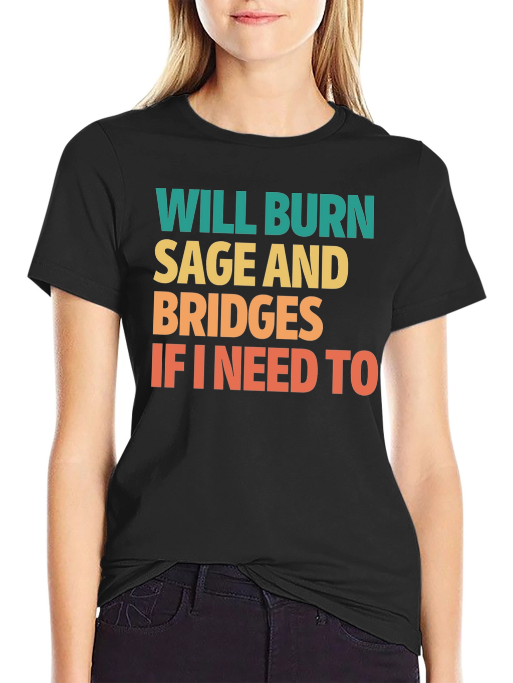 Burn Sage and Bridges Graphic Tee