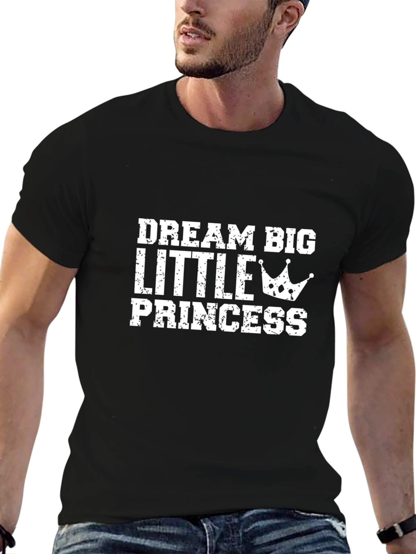 Dream Big Little Princess T-Shirt Black
