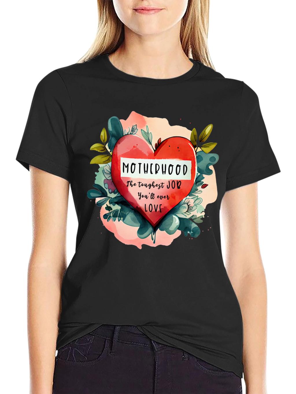 Motherhood Love Graphic Tee