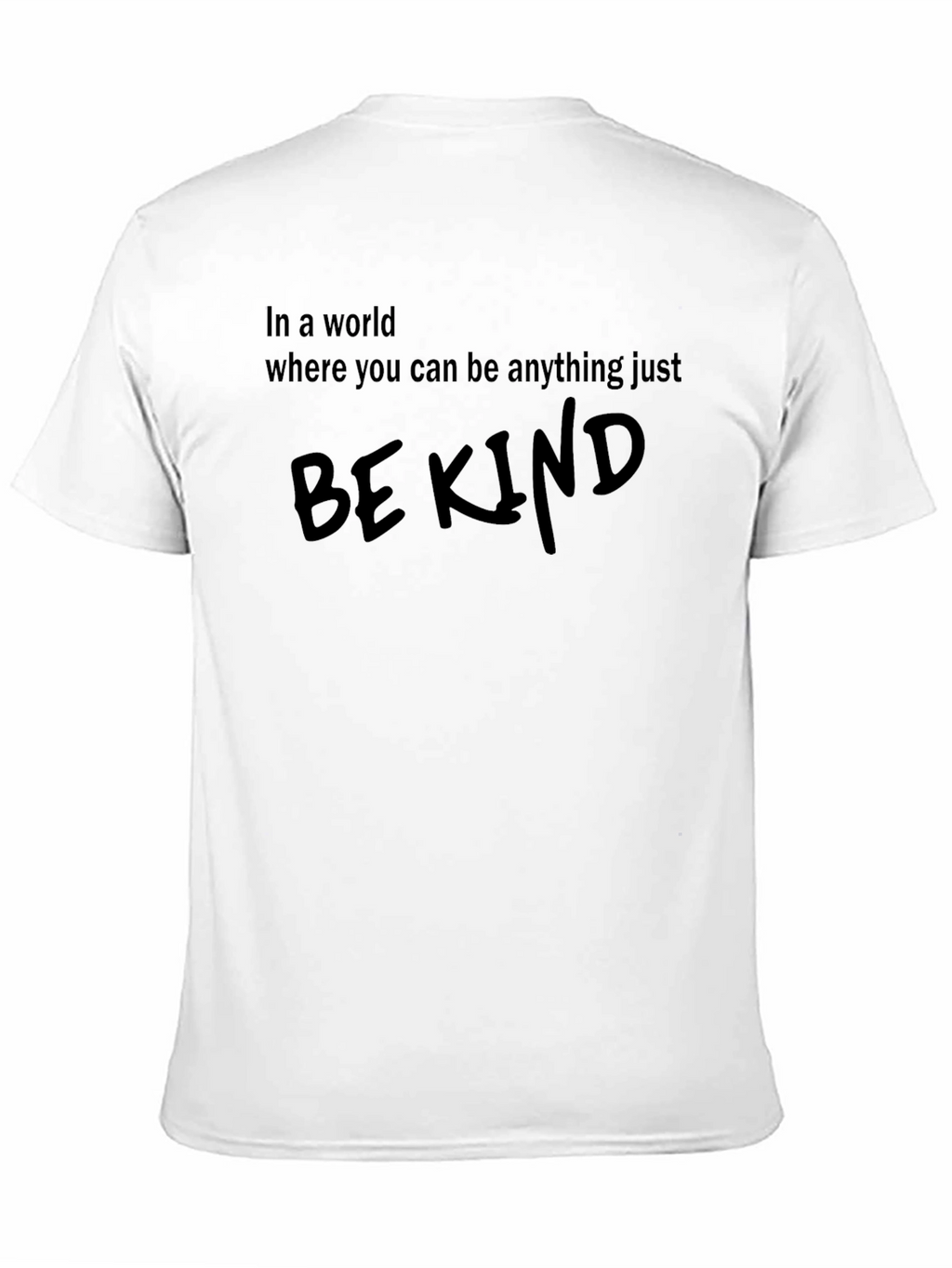 Be Kind Graphic Tee - Soft Cotton Casual T-Shirt
