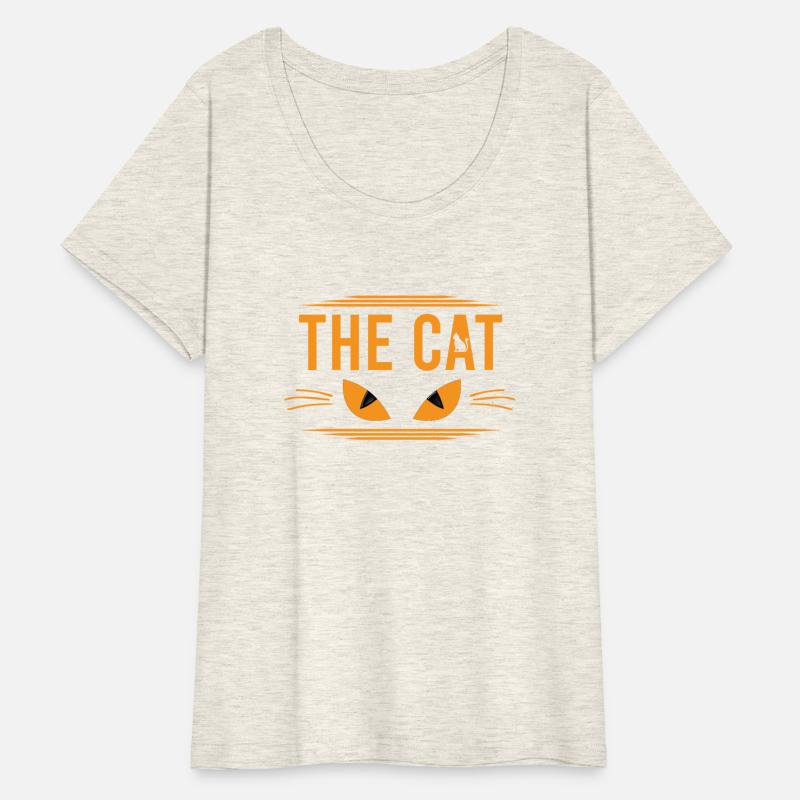 The cat with cat's eyes and cat drawn love cat