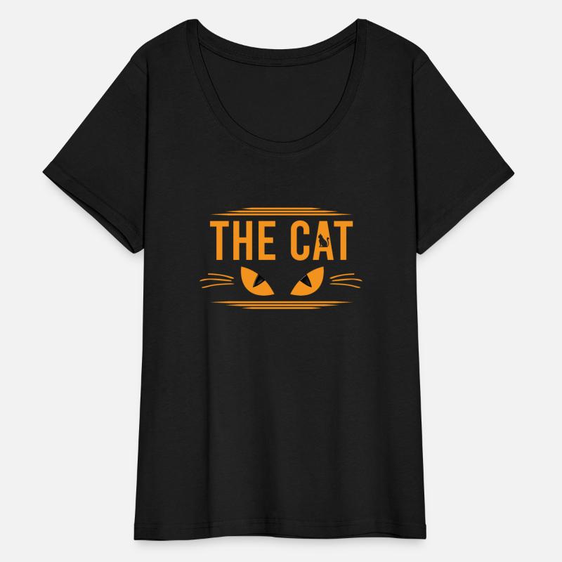 The cat with cat's eyes and cat drawn love cat