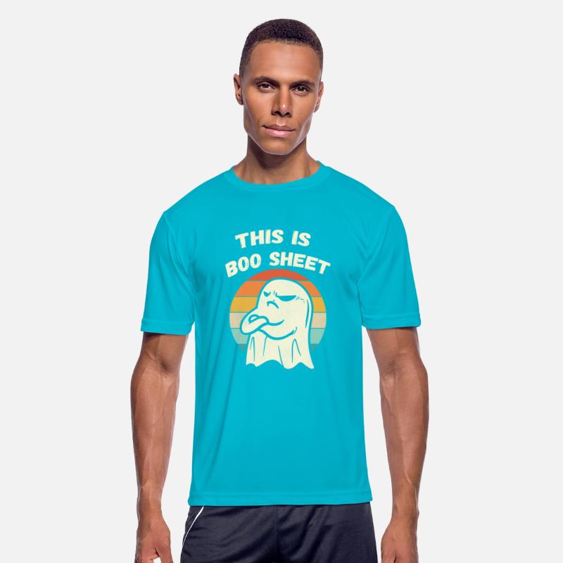This Is Boo Sheet Ghost Retro Funny Halloween